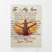 Beste cadeau voor zoon | Op mijn jeugdoffertes Drieluik Aankondiging (Cover)