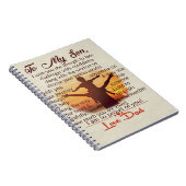 Beste cadeau voor zoon | Op mijn jeugdoffertes Notitieboek (Rechterzijde)