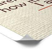 Beste cadeau voor zoon | Op mijn jeugdoffertes Poster (Hoek)