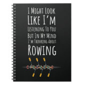 Beste cadeaus voor Crew Rowers Funny Rowing Gezegd Notitieboek (Voorkant)