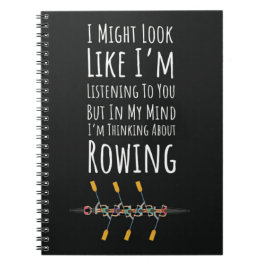 Beste cadeaus voor Crew Rowers Funny Rowing Gezegd Notitieboek