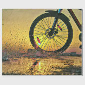 Beste cadeaus voor fietsers cadeaupapier (Vlak)