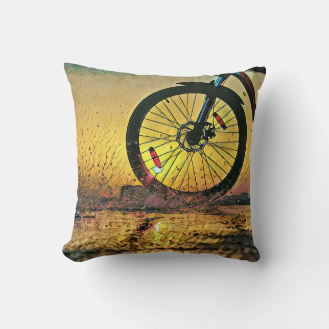 Beste cadeaus voor fietsers kussen (Voorkant)