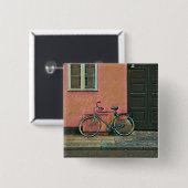 Beste cadeaus voor fietsers vierkante button 5,1 cm (Voorkant /achterkant)