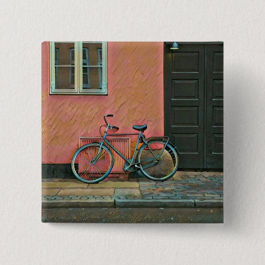 Beste cadeaus voor fietsers vierkante button 5,1 cm (Voorkant)