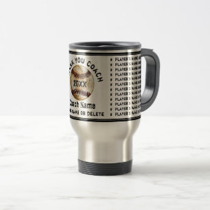Beste cadeaus voor honkbalcoaches met alle namen v reisbeker