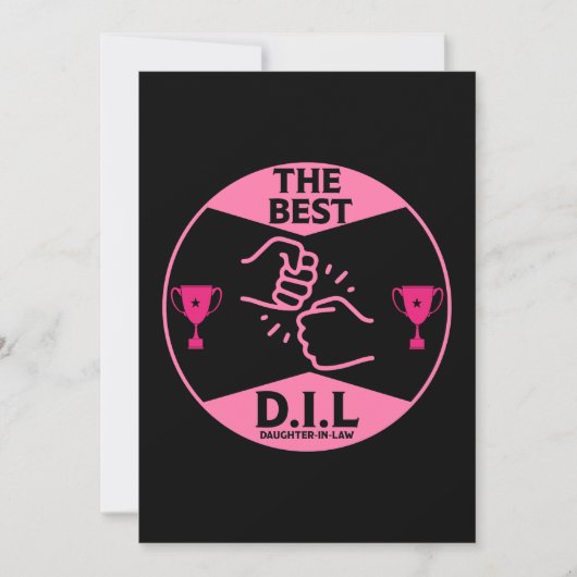 Beste Cadeaus voor Schoondochter Feestdagenkaart (Voorkant)