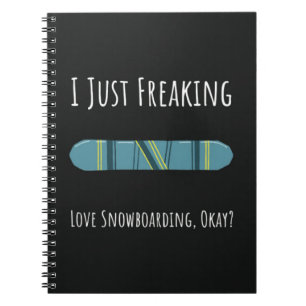 Beste Cadeaus Voor Snowboarders Sport Winter Snowb Notitieboek