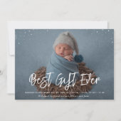 beste cadeausenspenseel: vakantieaankondiging aankondiging (Voorkant)