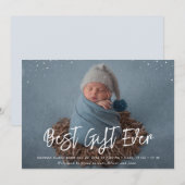 beste cadeausenspenseel: vakantieaankondiging aankondiging (Voorkant / Achterkant)