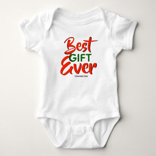 Beste cadeautjes ooit voor Baby kerstmis Romper (Voorkant)