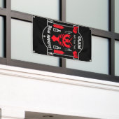 Beste Cajun-koks Schort Spandoek (Buitenkant Gebouw)