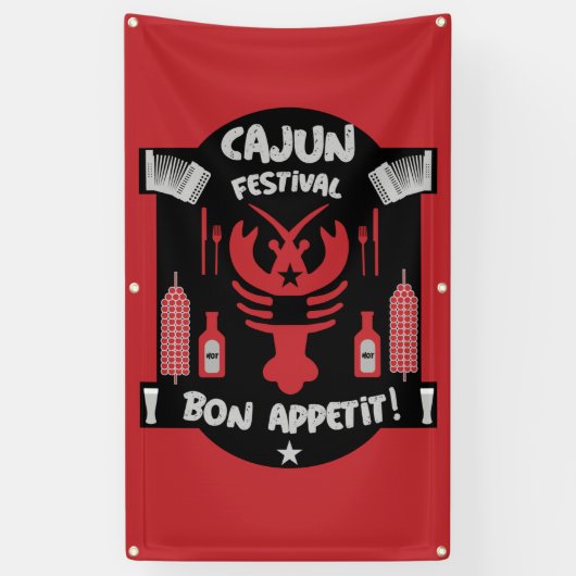 Beste Cajun-koks    Spandoek (Verticaal)