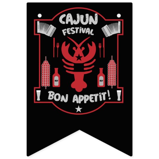 Beste Cajun-koks Vlaggetjes (Eerste vlag)