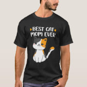 Beste Calico Kat Moeder Calico Kat Voor Kat T-shirt (Voorkant)