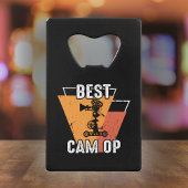 Beste Cam Op - Camera Team Gift Creditkaart Flessenopener