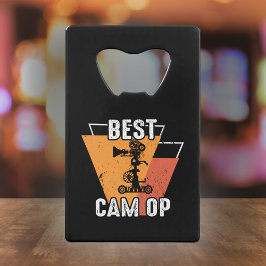 Beste Cam Op - Camera Team Gift Creditkaart Flessenopener