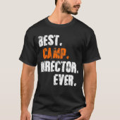 Beste Camp Director ooit - Vinyage T-shirt (Voorkant)