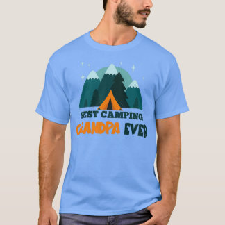 Beste Camping Grandpa Ever Triblend T-shirt