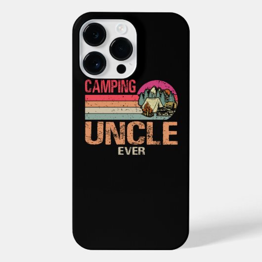 Beste Camping oom Ever Camper Father's Da iPhone Hoesje (Achterkant)