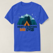 Beste Camping Pap Ever Triblend T-shirt (Design voorkant)