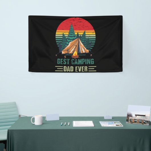 Beste Camping Pap ooit  Vaderdag zonsondergang Spandoek (Beurs)