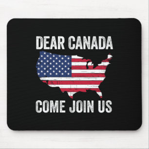 Beste Canada Kom bij ons President Trump Grappig P Muismat