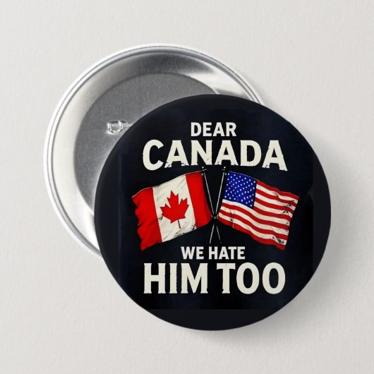 Beste Canada Ronde Button 7,6 Cm (Voorkant /achterkant)