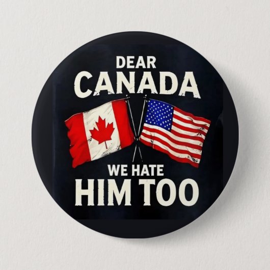 Beste Canada Ronde Button 7,6 Cm (Voorkant)