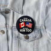 Beste Canada Ronde Button 7,6 Cm (In situ)