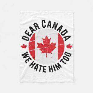 Beste Canada Wij Haten Hem Ook Anti Trump Politiek Fleece Deken