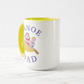 Beste 'CANOE DAD' ooit! Vaderdag Mok (Voorkant links)