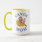 Beste 'CANOE MOM' ooit! Moederdag Mok (Links)