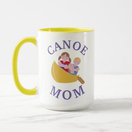 Beste 'CANOE MOM' ooit! Moederdag Mok (Links)