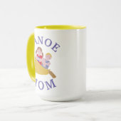 Beste 'CANOE MOM' ooit! Moederdag Mok (Voorkant links)