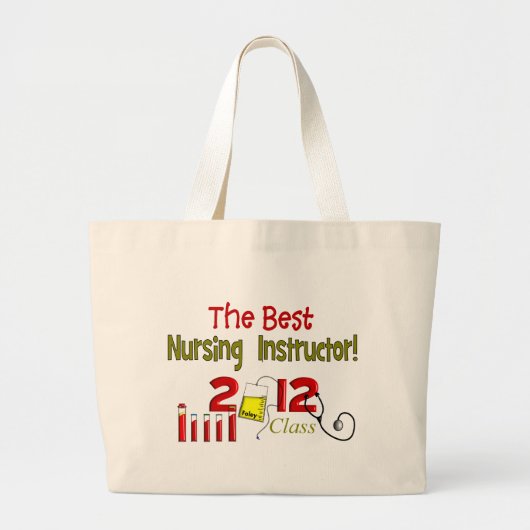 Beste Canvas tas van de Verpleeginstructeur (Voorkant)