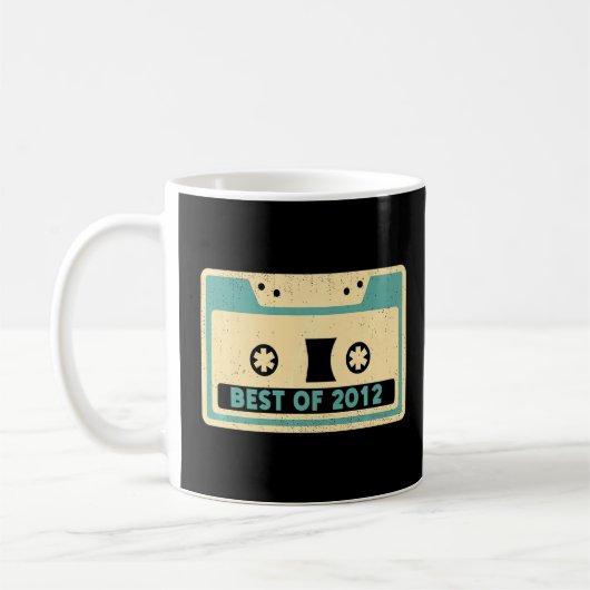 Beste Cassettebandje Player Retro van 2012 Koffiemok (Links)