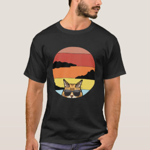 Beste Cat Dad Maine Coon Ooit Retro Cat Peking T-shirt