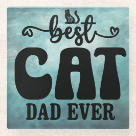 Beste Cat Dad Onderzetter