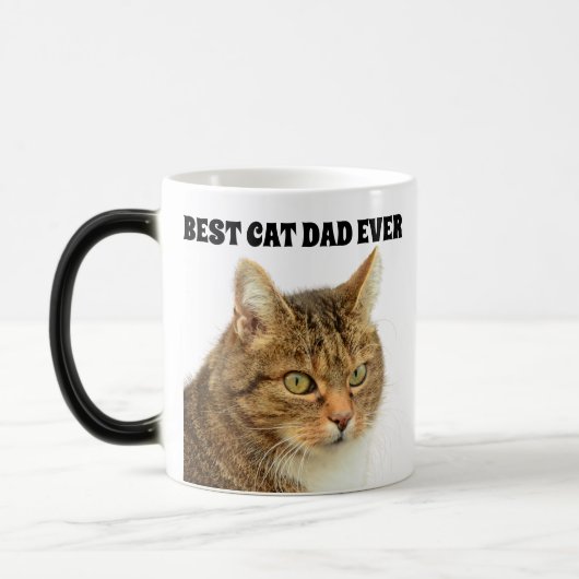 BESTE CAT DAD OOIT CUSTOM PHOTO COFFEE MOK (Links)