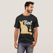 Beste Cat Dad ooit: een perfect cadeau T-shirt (Voorkant volledig)