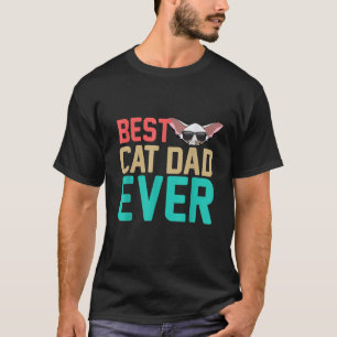 Beste Cat Dad Oosterse Korthaar Liefde T-shirt