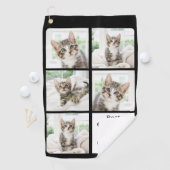 Beste CAT-DAD op basis van Par - persoonlijke 5 fo Golfhanddoek (Insitu)