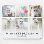 Beste Cat Dad Pet Foto Muismat (Voorkant)
