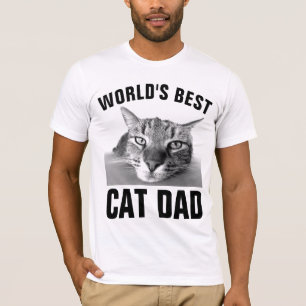 BESTE CAT DAD T-shirts T - shirts TER WERELD