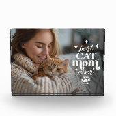 Beste CAT moeder ooit moederdag Fotoblokken (Voorkant)