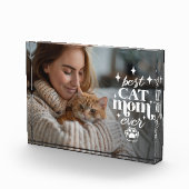 Beste CAT moeder ooit moederdag Fotoblokken (Rechts)