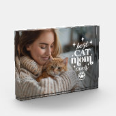 Beste CAT moeder ooit moederdag Fotoblokken (Links)