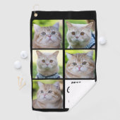 Beste CAT-MOM ooit - Golfer - Persoonlijke foto 5 Golfhanddoek (Insitu)