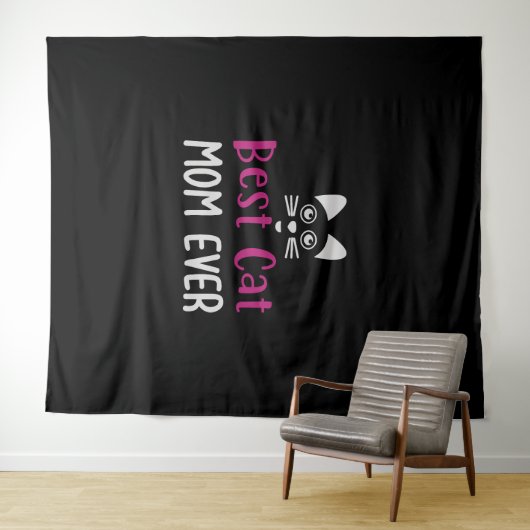 BESTE CAT MOM OOIT WANDKLEED (In Situ (horizontaal))